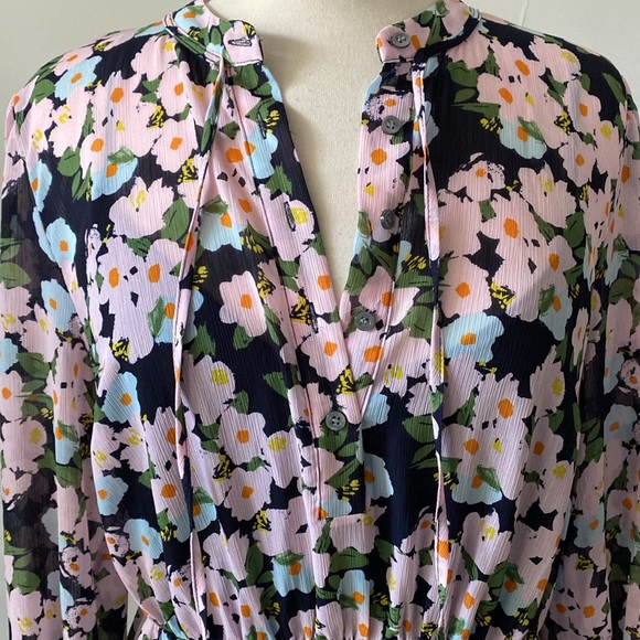 J.Crew Mercantile drapey tie-front dress - Picture 13 of 14